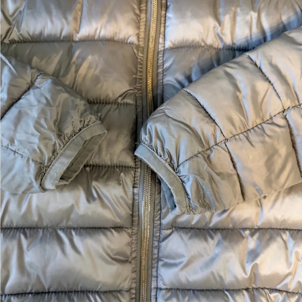SAVE THE DUCK Silver Kids Puffer Jacket